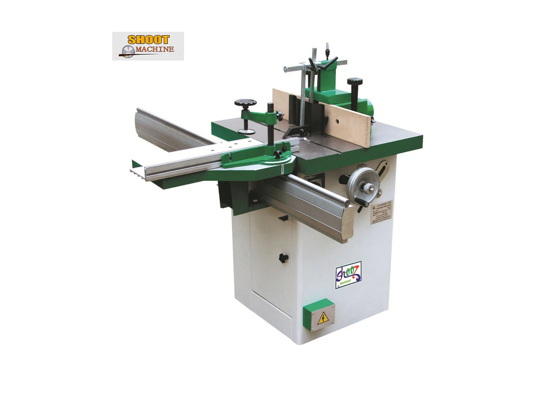 Shoot Brand Woodworking Vertical Single-Spindle Moulder, MX5110.