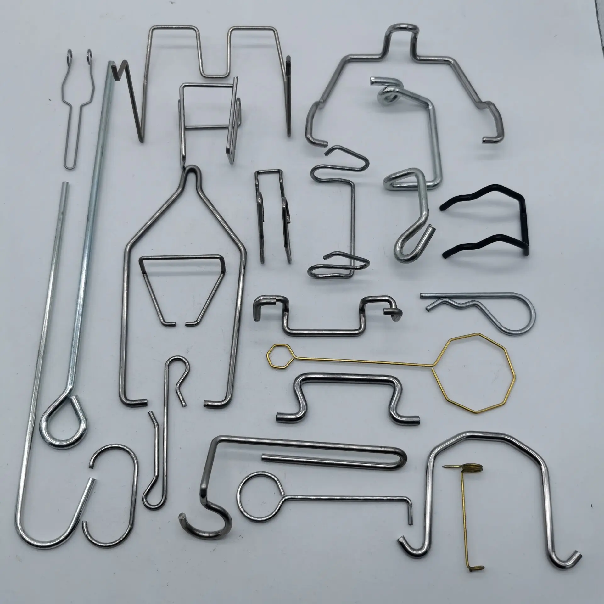 wire coil spring Fabrication of steel wire bending  part  precision metal 3D wire forming