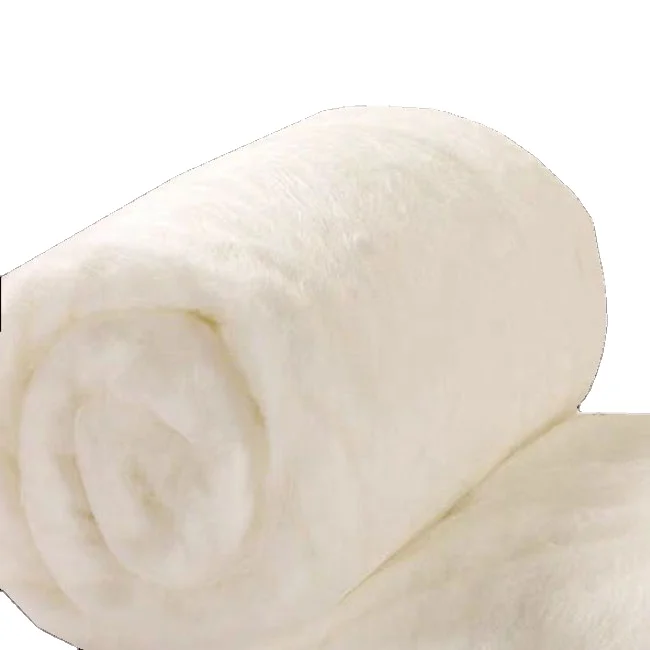 40gsm 80gsm 120gsm Thermal Bonded Nonwoven Silk Batting/ Wadding/ Padding/ Filling Silk Wadding