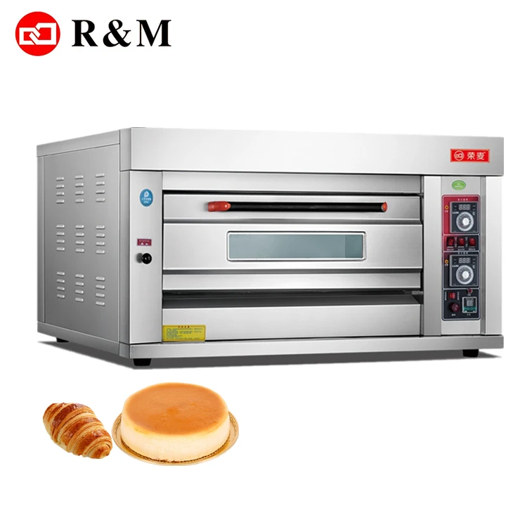 Single deck gas industrial ovens for baking cupcakes,Bread pizza bakery big oven for baking cupcakes bakery equipment