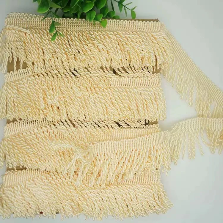 ZSY wholesale 26 colors 5.5cm Gold Bullion Wire Fringe Trim