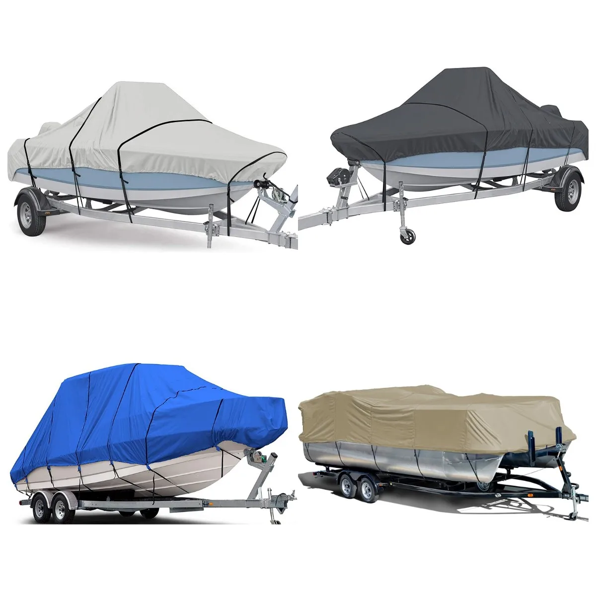 Marine Dick Support Trailerable 30 Ft Fabric Chaparral Waterproof Boat Covers