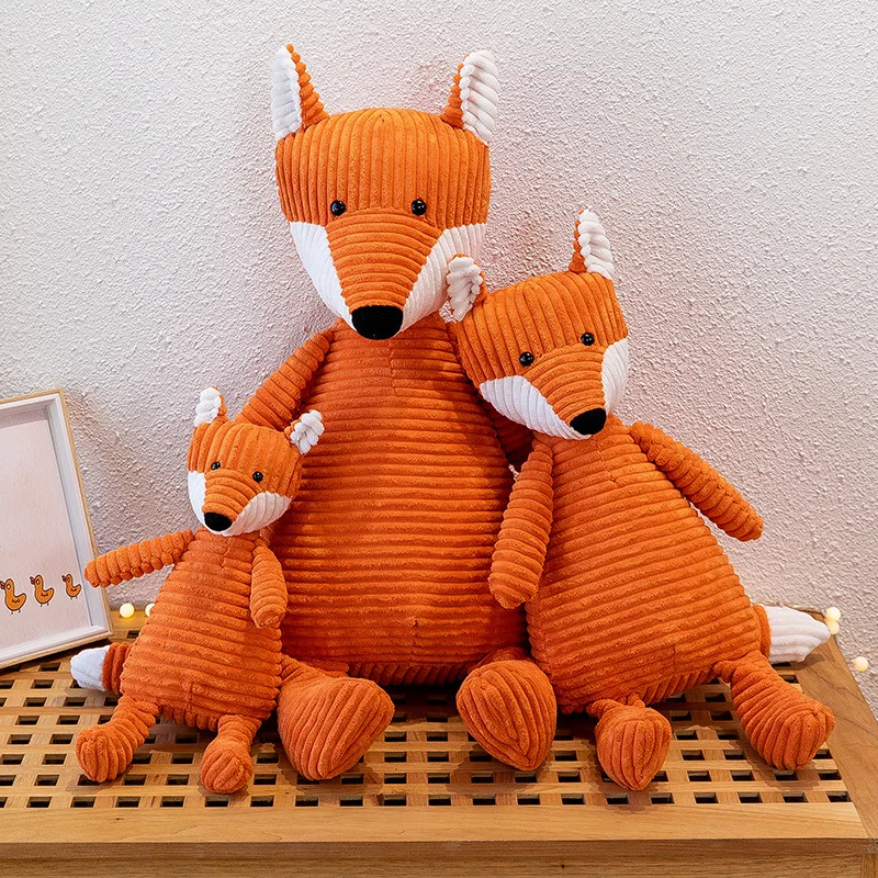 Ruunjoy Plush toy fox doll secretly hide soft fur flurry stuffed animal plush toy doll plush figure toy plushie peluche 20cm