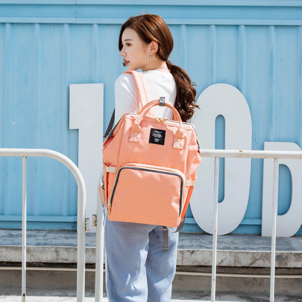 
Fashion Baby Bag Stroller Diaper Bag Waterproof Baby Bags For Mom Backpack For Mom and Daddy diapers 