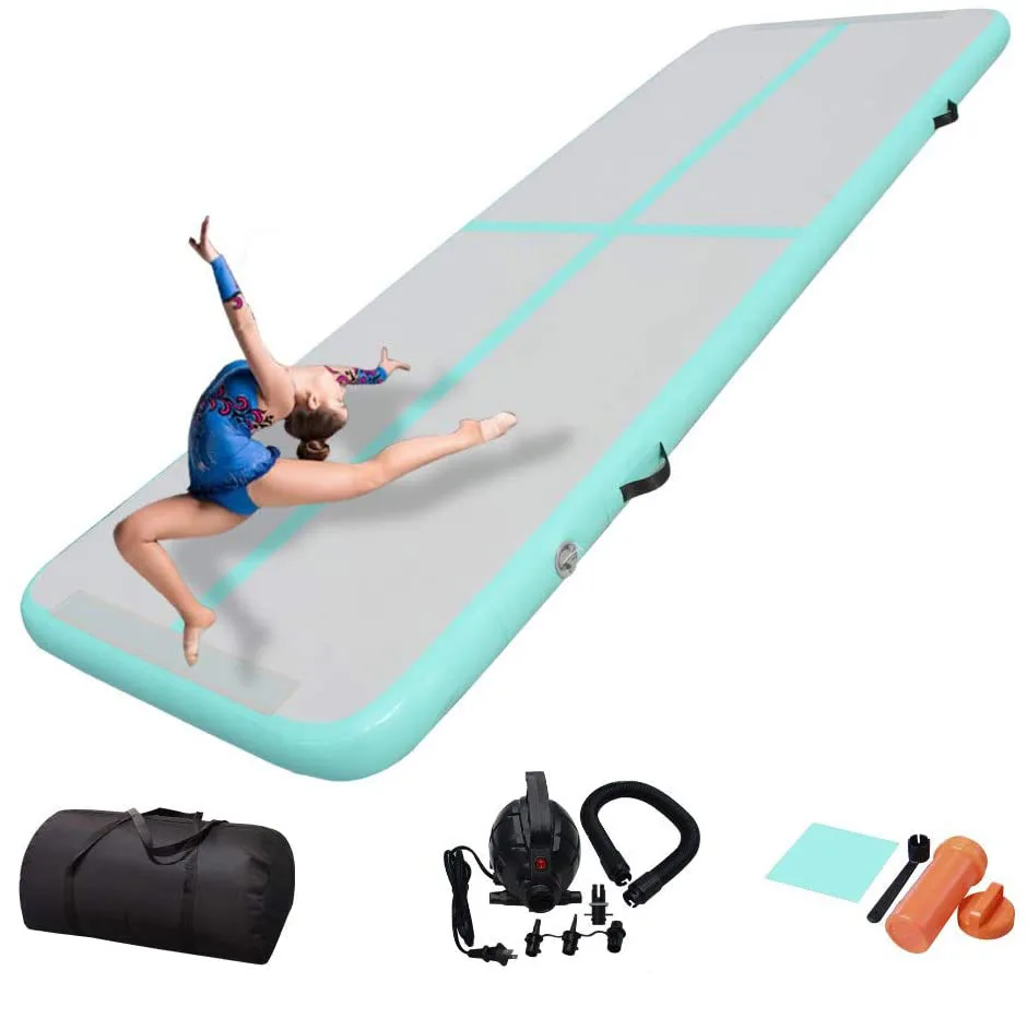 
Inflatable Air Tumbling Mat Gymnastics Tumble Track 4/8 inches Thickness Air Mats for sala 