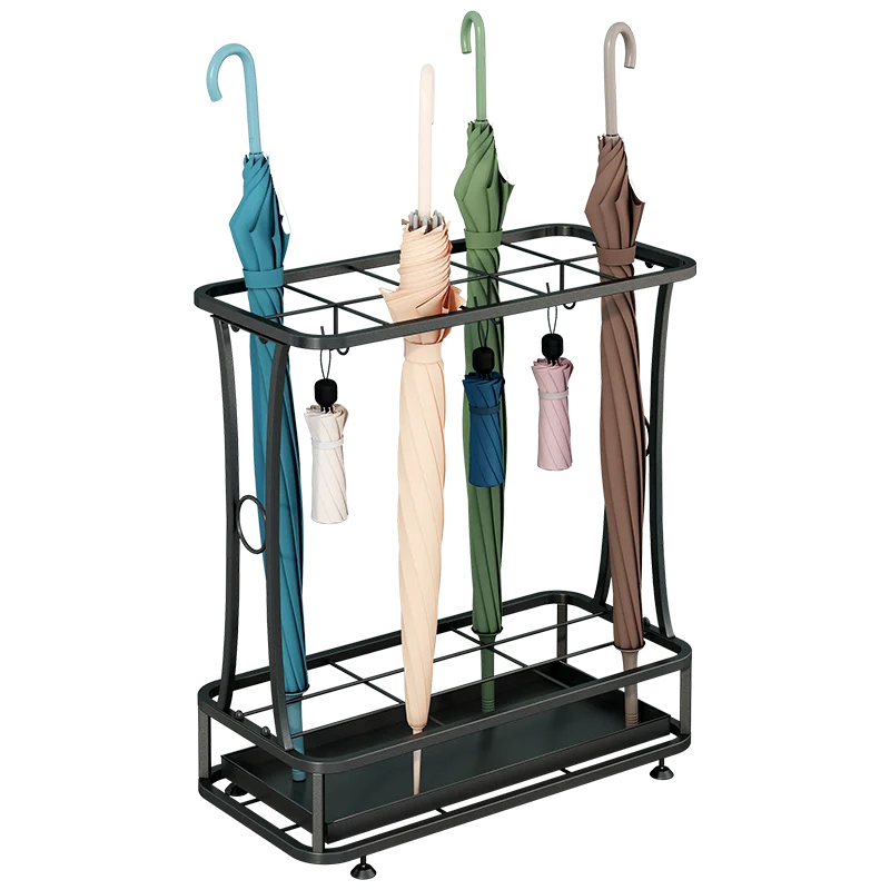 Factory Wholesales Umbrella Stand Home and Good Quality Promotion Umbrella Stand with Cast Iron Umbrella Stand