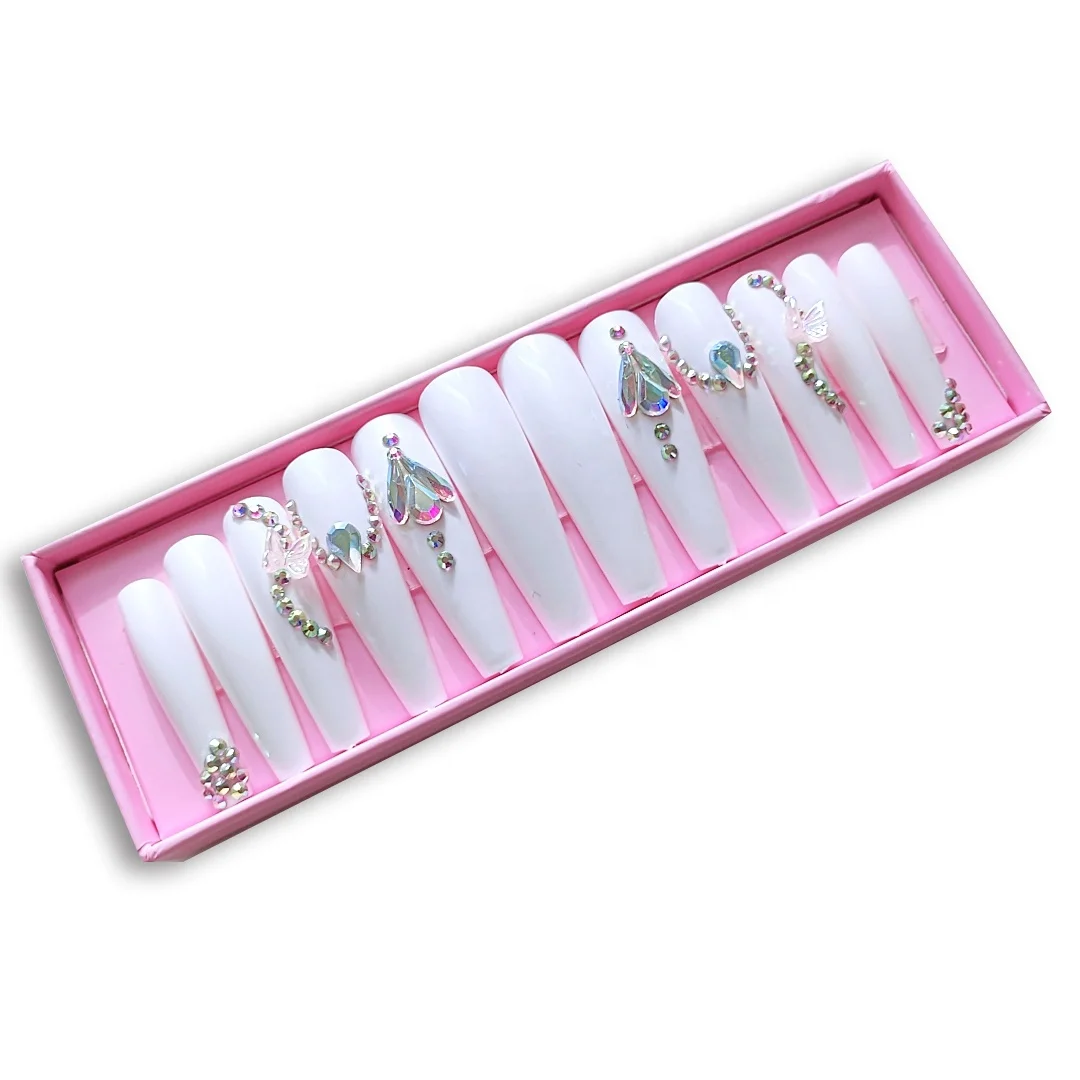 wholesale  Artificial False Nails Various Color Wholesale Custom Long Press On Nails For Women