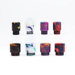 8 In 1 810 510 Drip Tip Kit Factory Wholesale 8pcs Epoxy Resin Mouthpiece Multi Colors Atomizer Tips For 810 Tanks