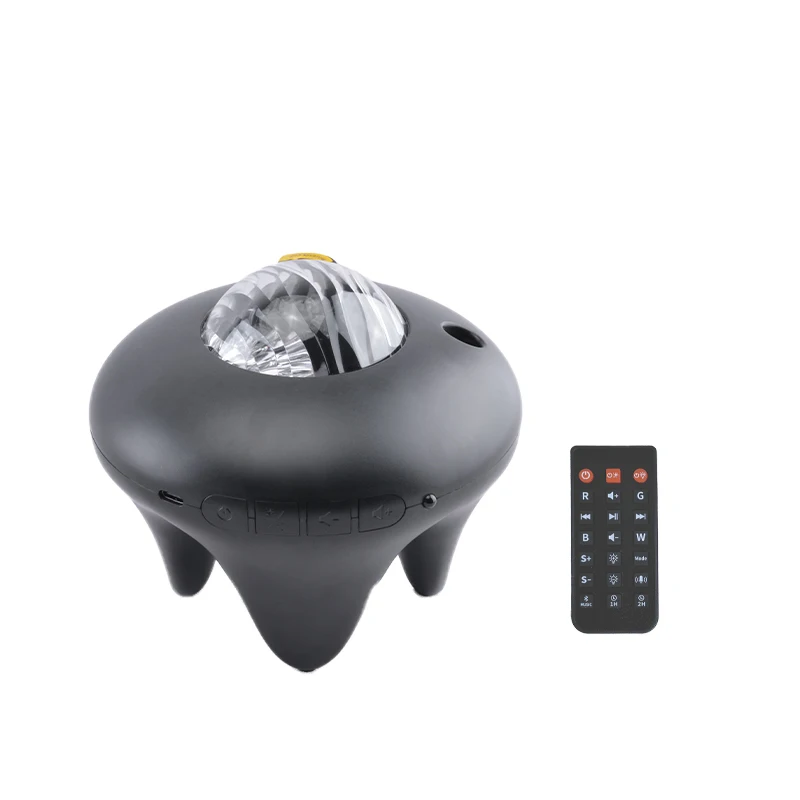 Hot selling smart aurora galaxy led night light for kids room baby white noise machine with  moon pattern light decoration