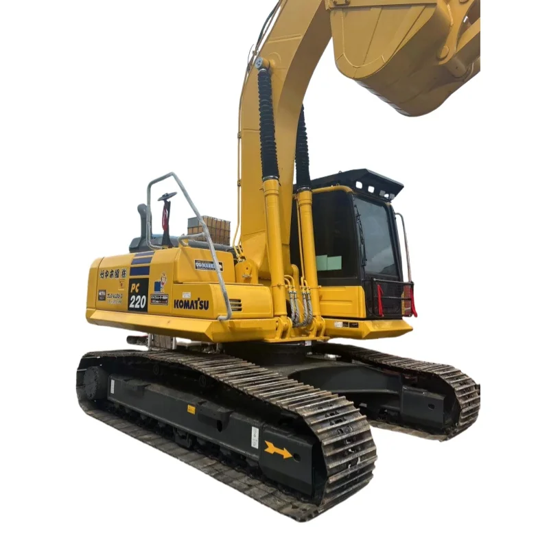 High quality Japan Construction Works Used Komatsu Excavators PC 220-8 Crawler Excavators For sale