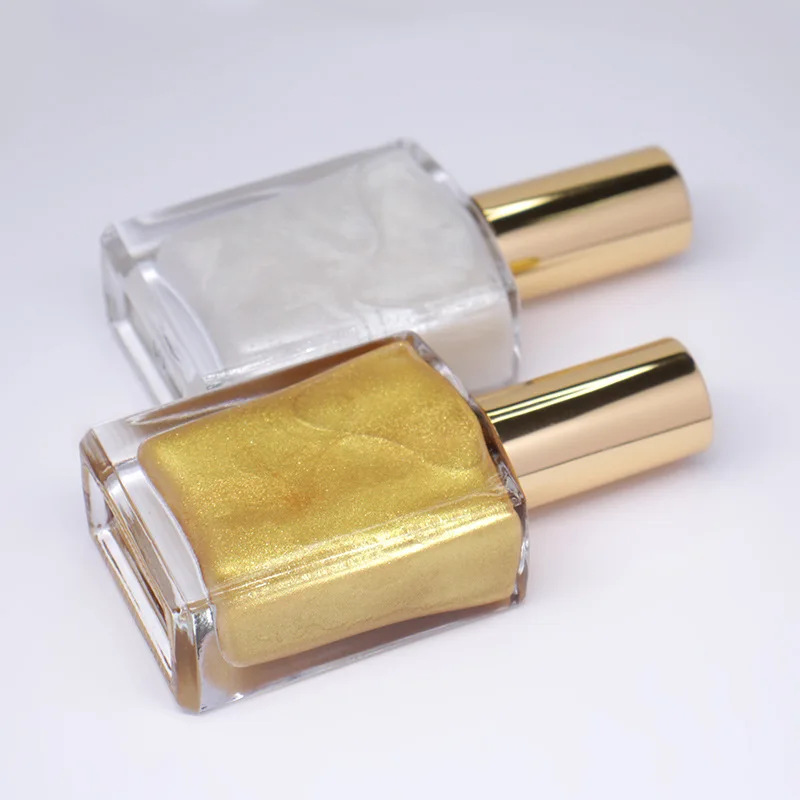 High Pigment Private Label Body Shimmer Oil Liquid Glitter Highlighter Waterproof Mist Body Shimmer Spray