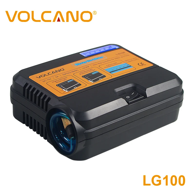 NEW Portable Mini Air Compressor Electric Tire inflator Pump 12 Volt Car 12V 50PSI small air pump