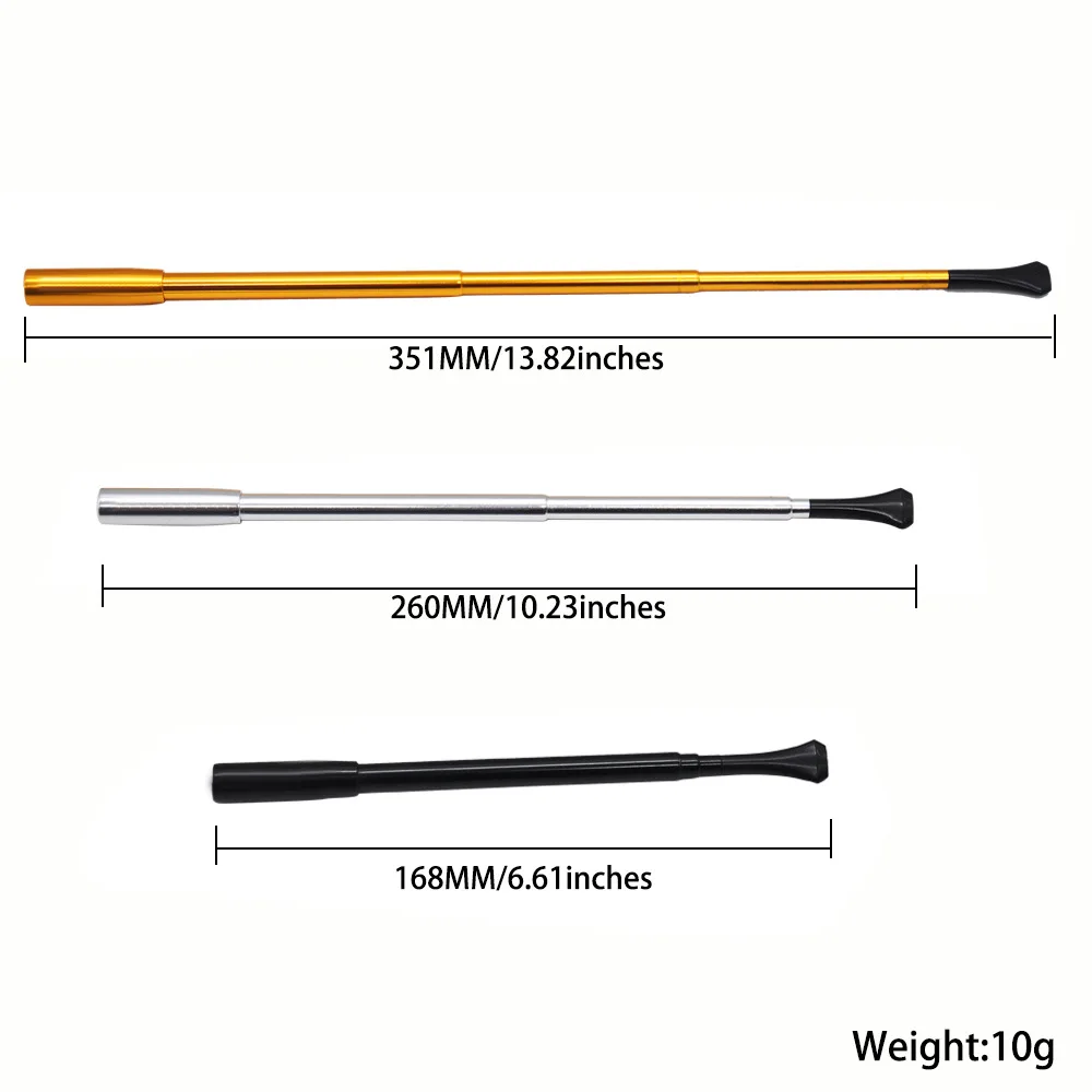 Custom Retractable Cigarette Holder Smoking Pipe Aluminum Cigarette Accessories Machining Metal Smoking Pipes Accessories