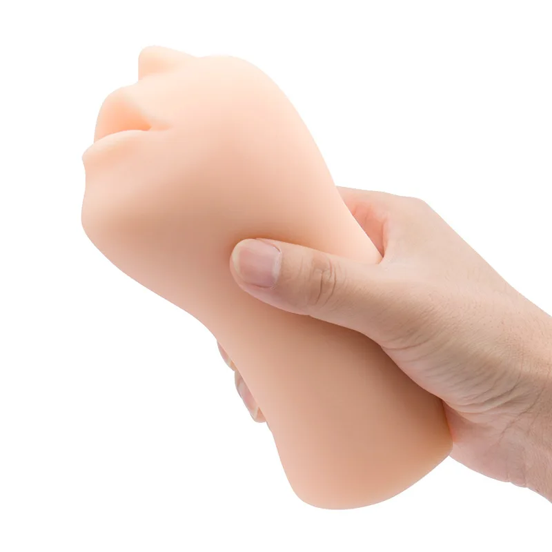 Realistic Mouth With Teeth And Tongue Blow Job Stroker Oral Sex Toys Pocket Vagina Pussy For Man Masturbators Cup