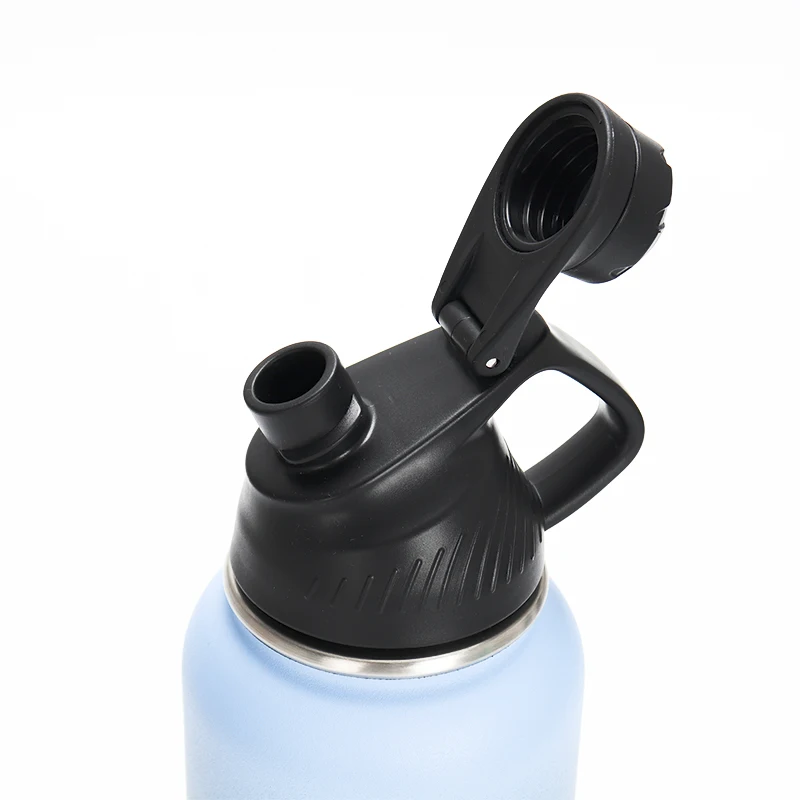 Gym Sports Insulated Water Bottle 1 Liter Cheap Kids School Stainless Steel Water Bottle With Straw Lid