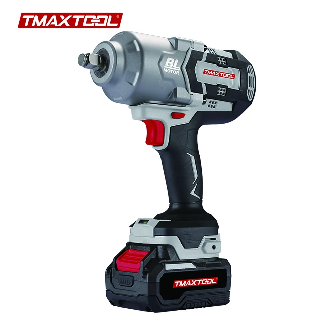 High Torque 1000N.m Spindle With Friction Ring Dismounting Nut 1/2inch Drive Heavy Duty Cordless Impact Wrench