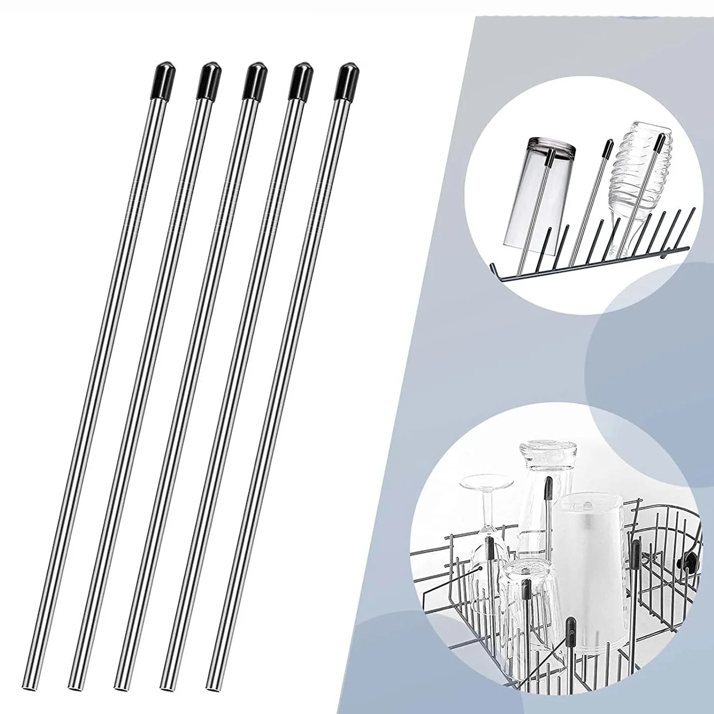 Bestlife   Dishwasher Insert for Soda Stream Crystal and Duo Bottles Clip On Holder with Extended Dishwasher Bottle Holders