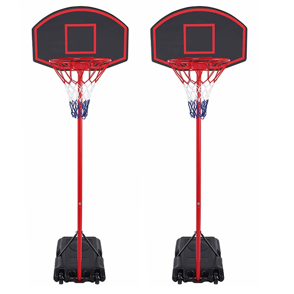 Professional Design Steel Rim Height Adjustable Indoor Outdoor Adult Portable Mini Movable Basketball Hoop