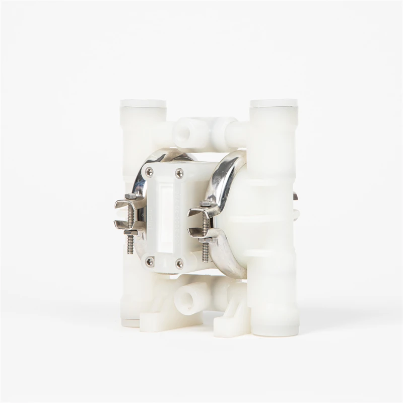 High speed hand air operated booster diaphragm pump