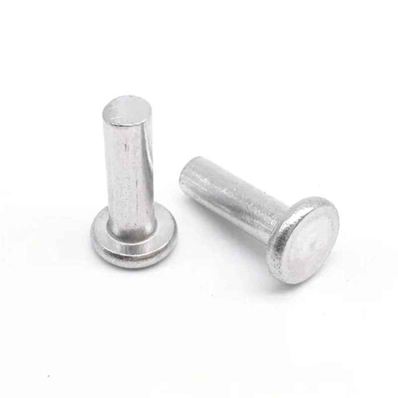 China Supplier Stainless Steel Blind Rivet Flat Head Semi-tubular Rivet
