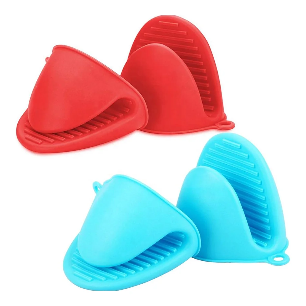 Hot Selling Eco-friendly Non-slip Grill BBQ Gloves Silicon Microwave Oven Gloves Silicone Oven Mitts Kitchen