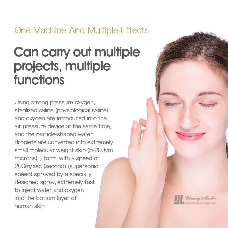 2023 new Oxygen Spray Hydrodermabrasion Facial Machine Diamond Peel Dermabrasion Machine For Skin Care