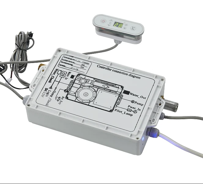 Bathtub thermostat Efficient constant temperature and fast heating control
