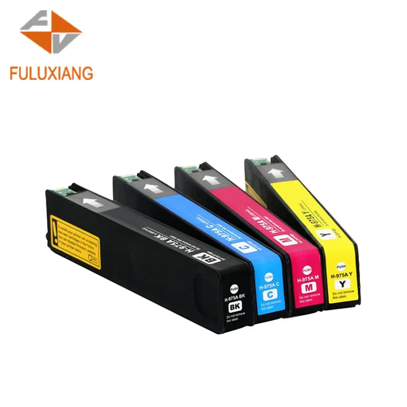 FULUXIANG Printer Compatible 975 975A 975X 975XL Ink Cartridge for HP PageWide 477dw P57750dw