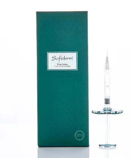 Sofiderm hyaluronic acid gel dermal filler for lip enhancement