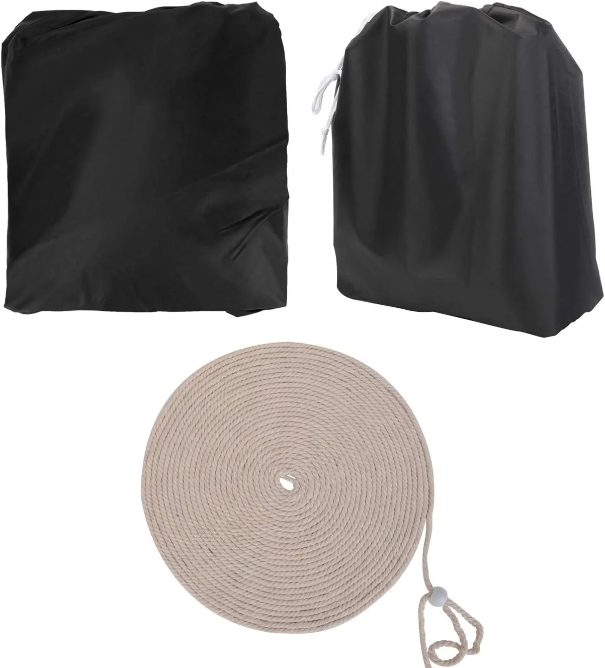 Heavy Duty 420D Waterproof Canvas Trailable Waterproof Boat Cover V-Hull Tri-Hull Runabout Boat Cover