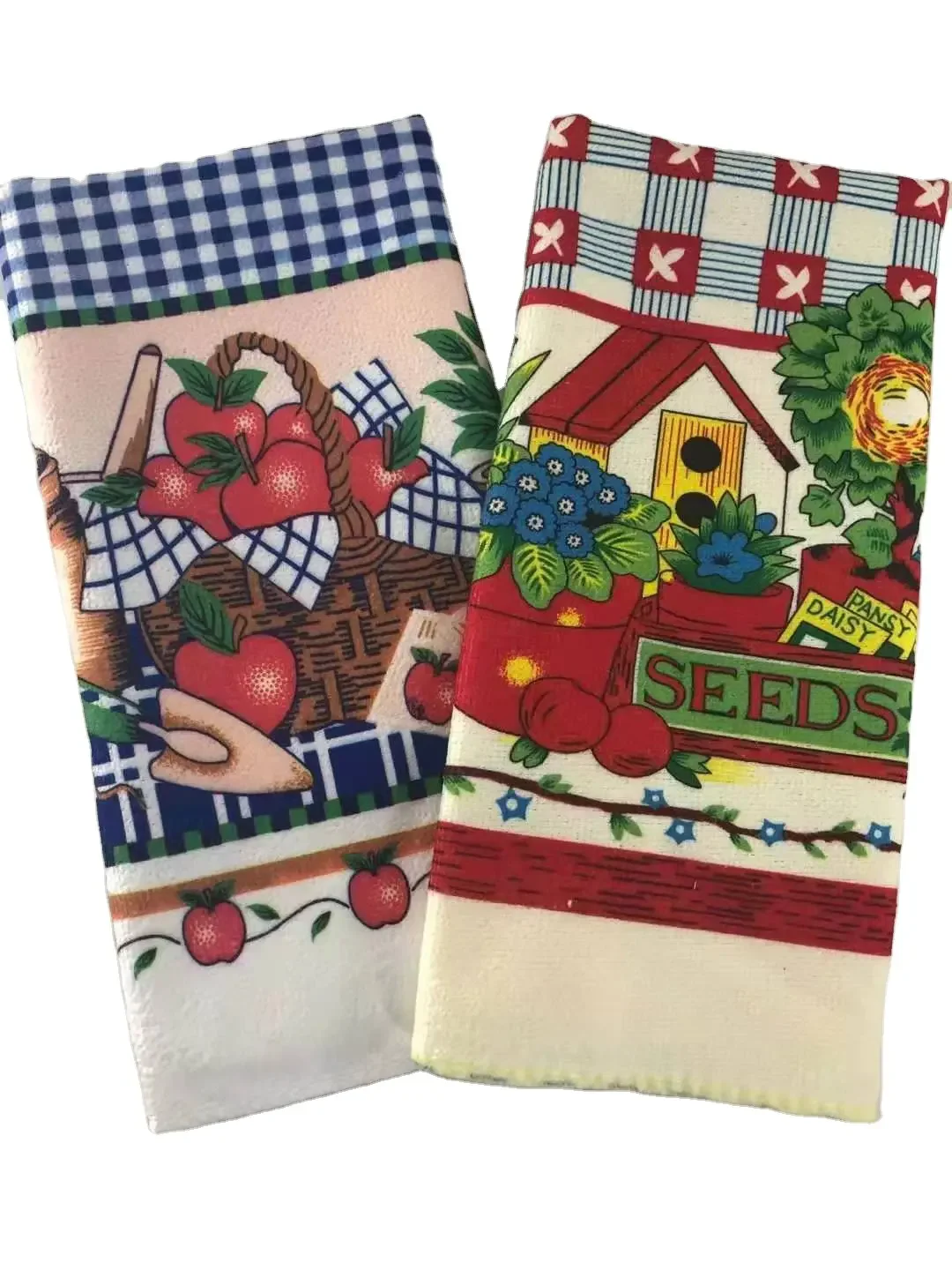 China manufacture cheap promotion kitchen gift microfiber custom design full color digital print tea towel