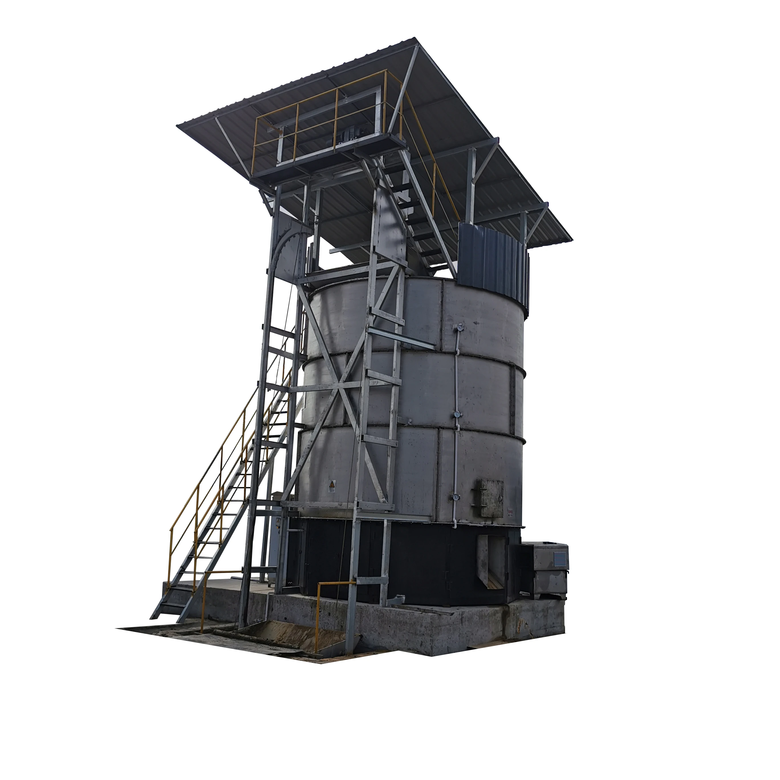 Animal farm environment friendly livestock manure organic fertilizer fermentation tank