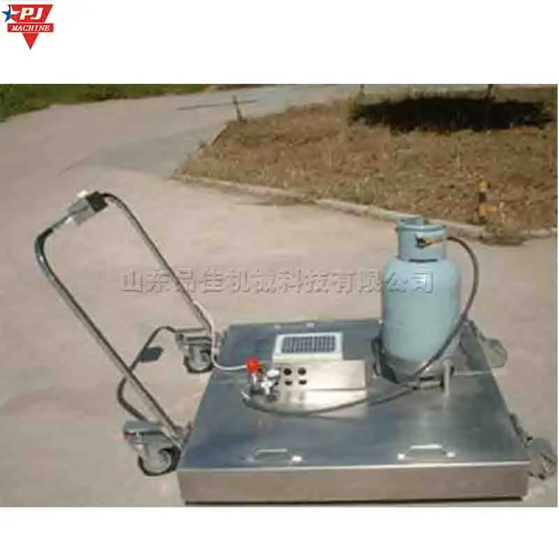 Asphalt pavement hot regeneration heating plate  Asphalt melting machine  Road pothole repair equipment is easy to operate