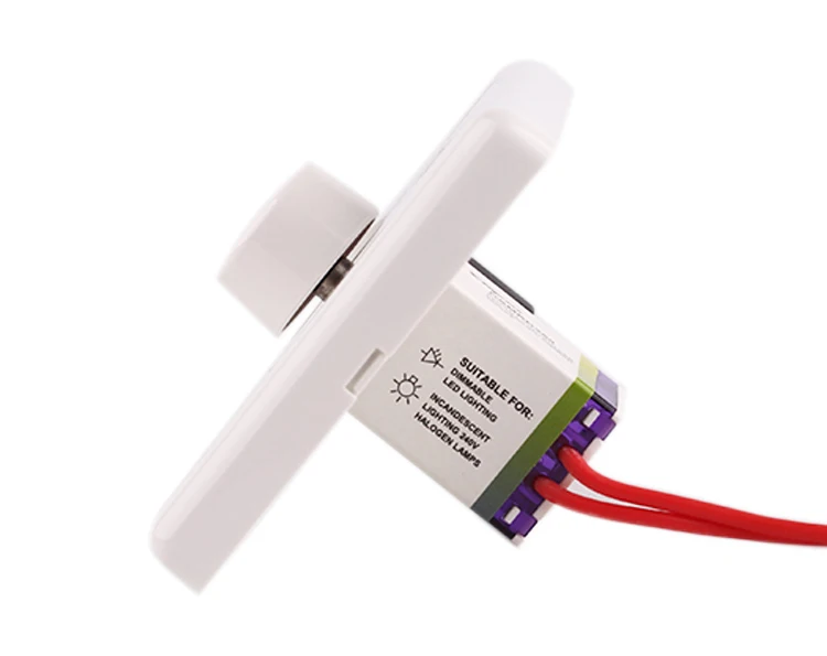 Australia Wall switch dimmer led light horizontal  rotary dimmer switch