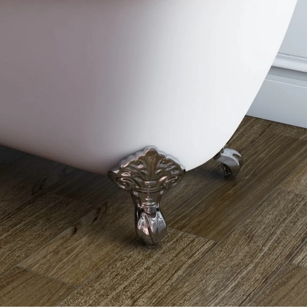 SUEZ Cheap Bathtub with Claw Foot Bath Tub with Four Leg