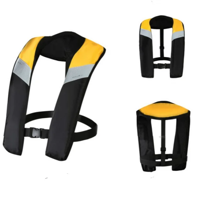 Factory Good Quality 150N Buoyancy Automatic Manual Inflatable Life Jacket Vest