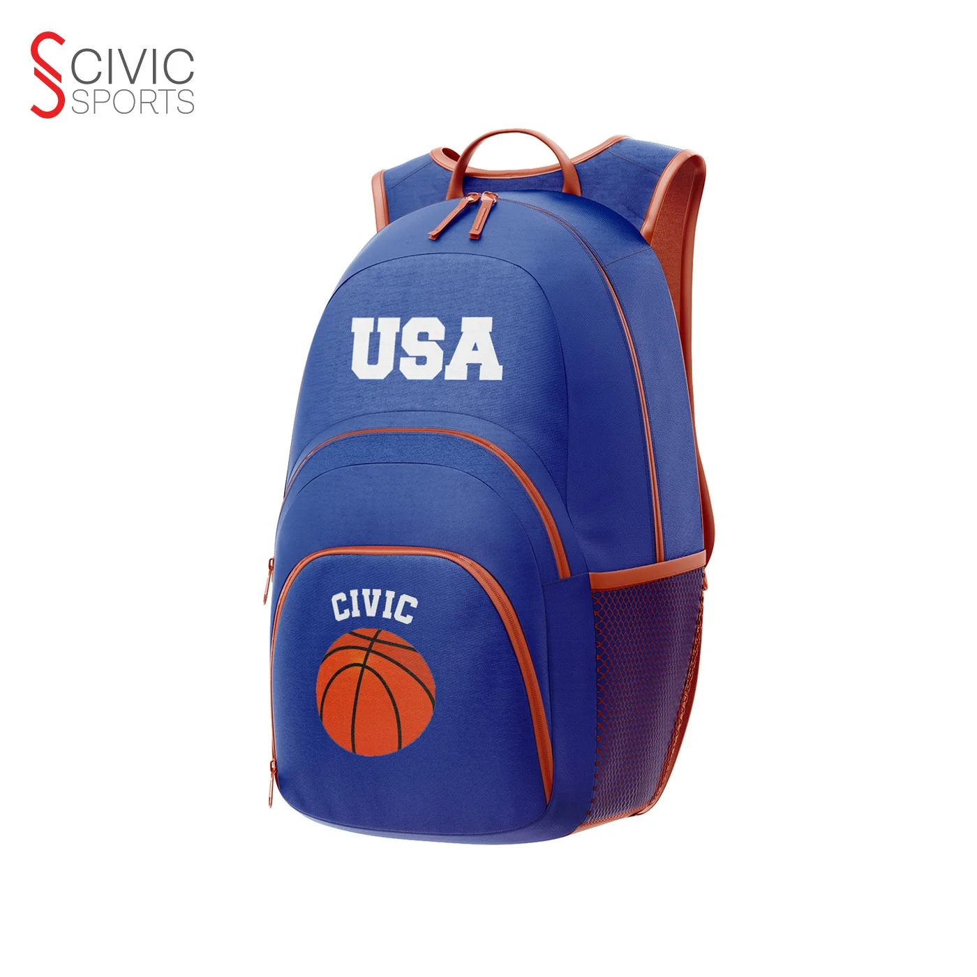 2023 New Custom Fashion Large Capacity casual Sports Gym football team school Bag Unisex Basketball Soccer Waterproof Backpack