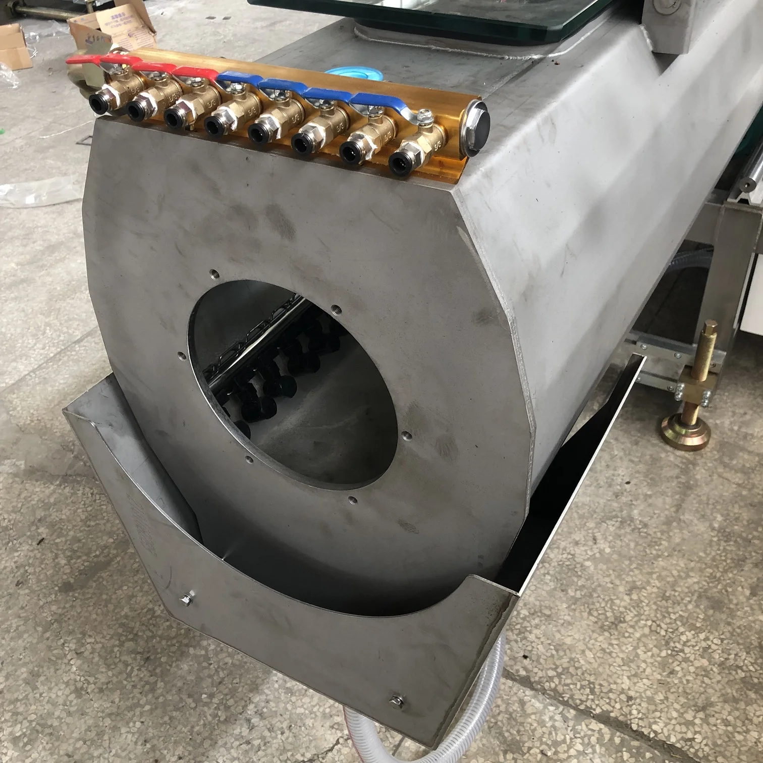 
PE PVC pipe vacuum calibration tank 