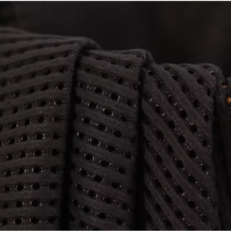 Polyester Stripe Airtex Mesh Fabric 300GSM