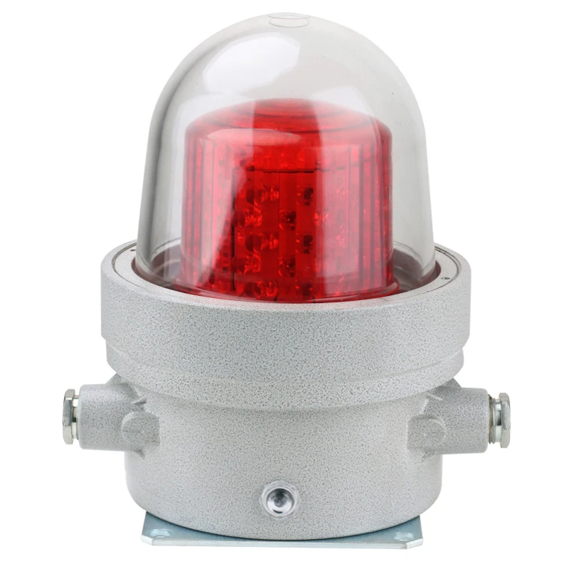 Explosion Proof Aviation Led Obstruction Light Color Customized Aircraft Warning Lamp With Flameproof