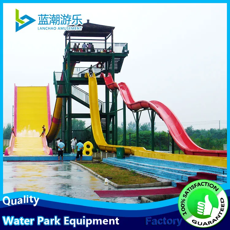 
Custom water Rafting Waterslide Amusement Park 