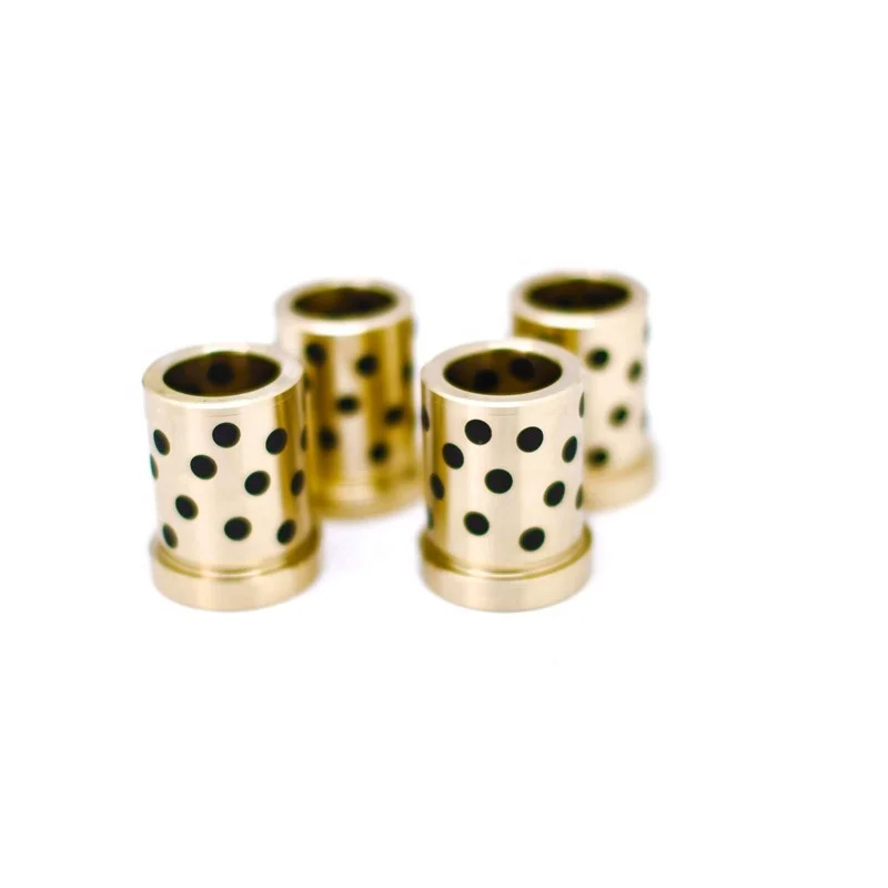 Self Lubricating Bronze Bushing Oilless Free Bushes Graphite bass bushing Graphite Bass Bushing  Oilless Wear Bushes