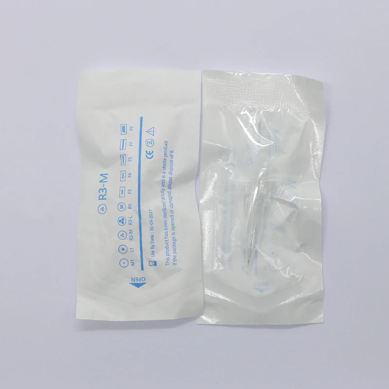 Disposable PMU Permanent Makeup Tattoo Needle safety membrane cartridge prevent Backflow Disposable 1P 1RL PMU needles
