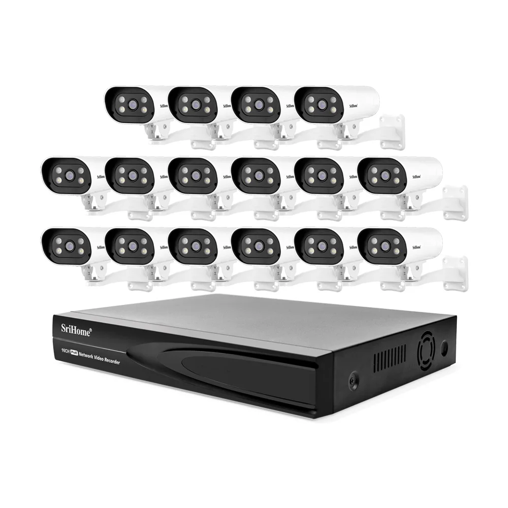4K POE NVR 4 CH 8