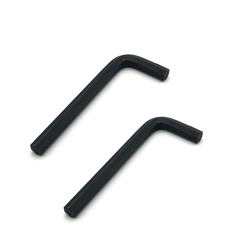 Factory Wholesale Custom Hex Key 4mm 5mm 10mm M5 M4 Black Wrench Short Allen Wrench
