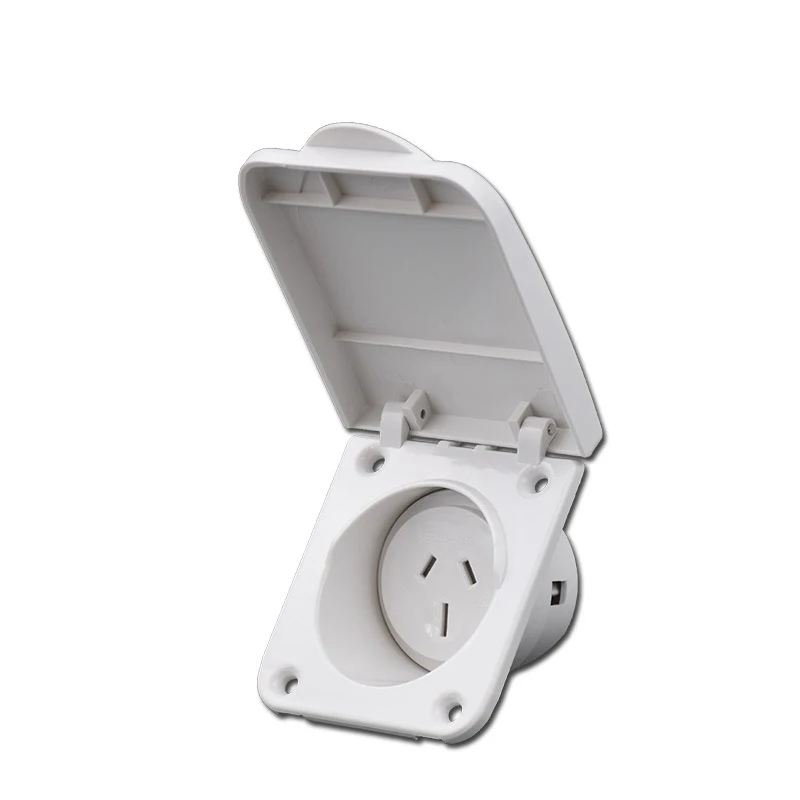 Caravan Socket Outlet Double Pole IP 44 250V 10A 15A Australian standard socket
