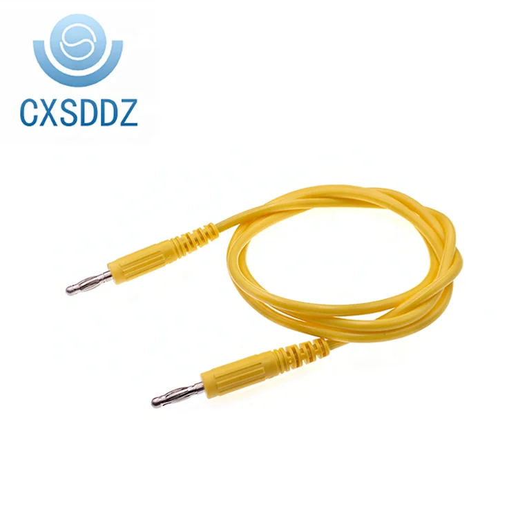 
CXSDDZ-S408A Highly flexible test lead with in-line 4mm banana plug on both ends 