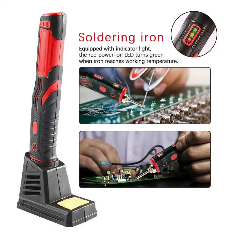 Luminous Wireless Soldering Iron Head Usb Outdoor Portable Battery