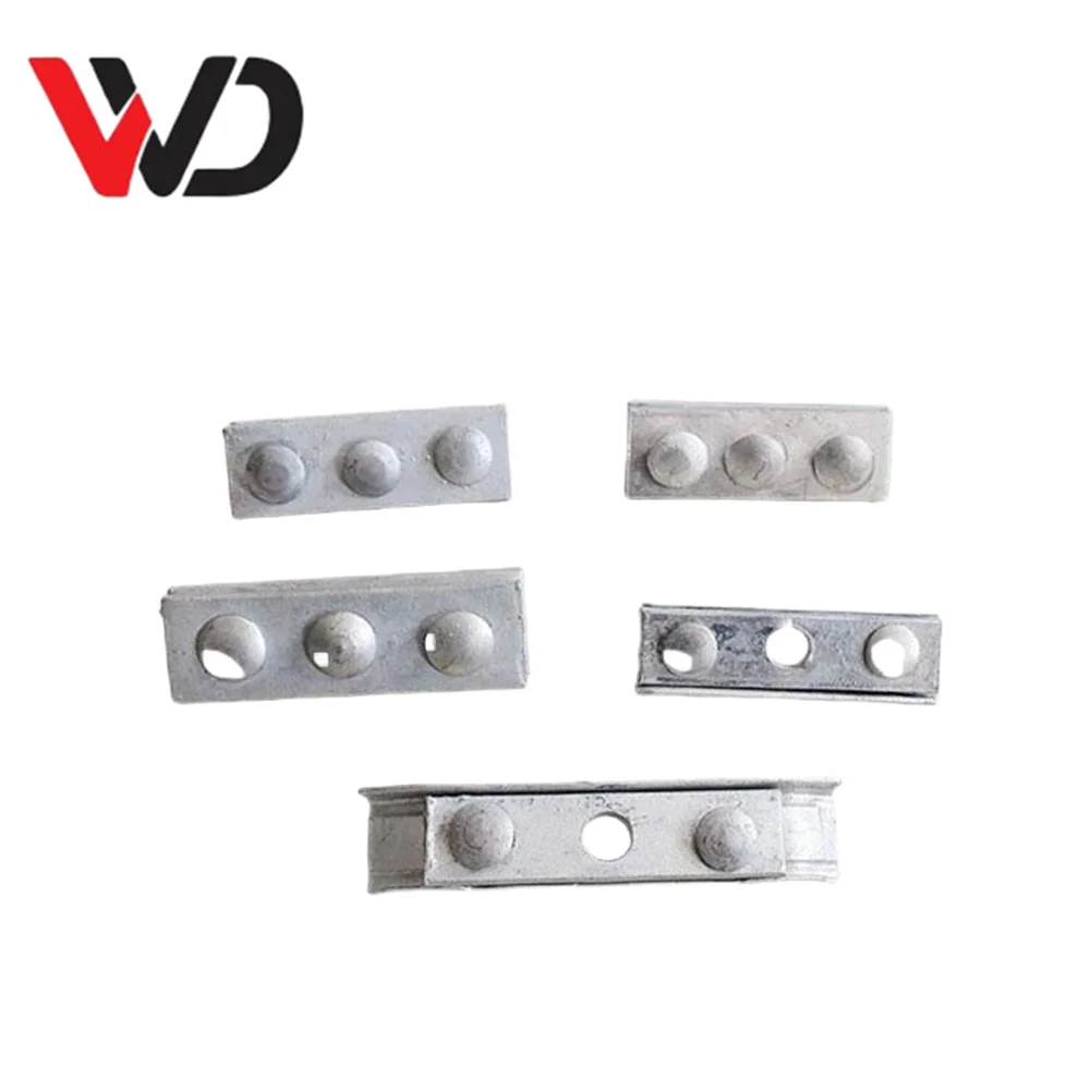 Electric Power Line Fittings Chinese Factory Custom Design Pole Line Wire Clamp OEM Accept Iron One Bolt Curved Suspension Clamp