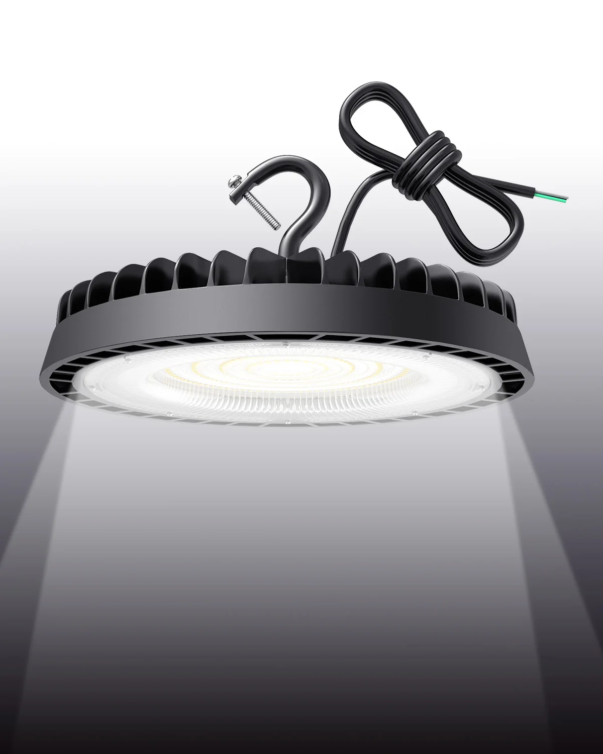 AC 110V 220V 100W 150W IP65 Degree  ETL CE ROHS 120 Degree Beam Angle Epistar 2835SMD    LED UFO High Bay Light